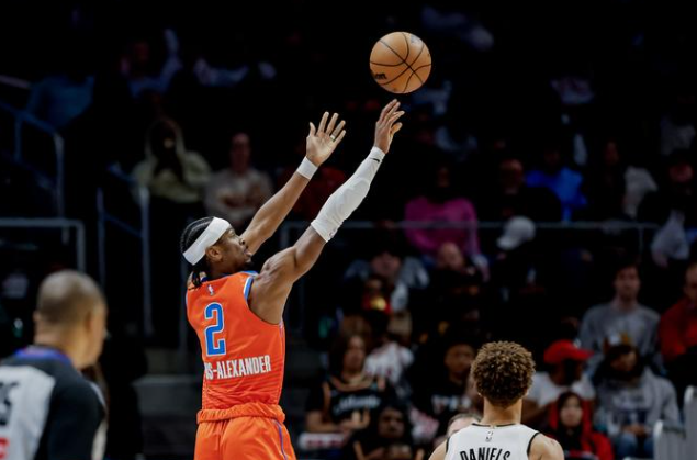 2025年6月20日，NBA季后赛雷霆客场挑战步行者，三节战罢雷霆60-90落后
