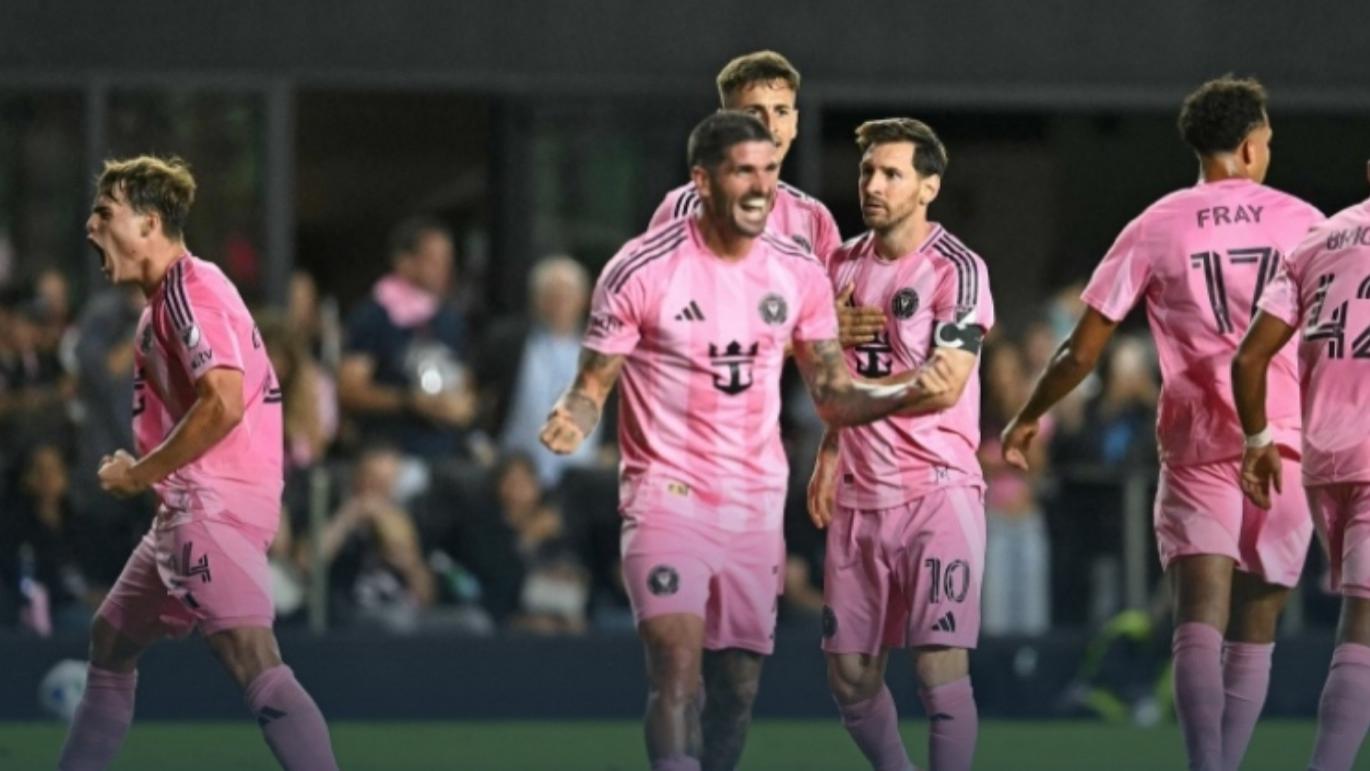 梅西加冕历史助攻王！迈阿密国际5-1大胜纽约城，队史首进总决赛