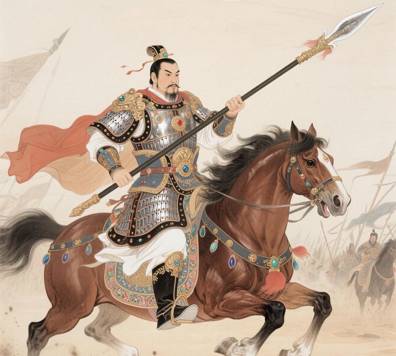 光武帝刘秀，宋武帝刘裕，冉魏武悼天王冉闵，北齐神武帝高欢，都是名载史册的猛男，武