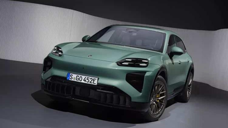 纯电动保时捷卡宴官图发布，最大功率超1000马力