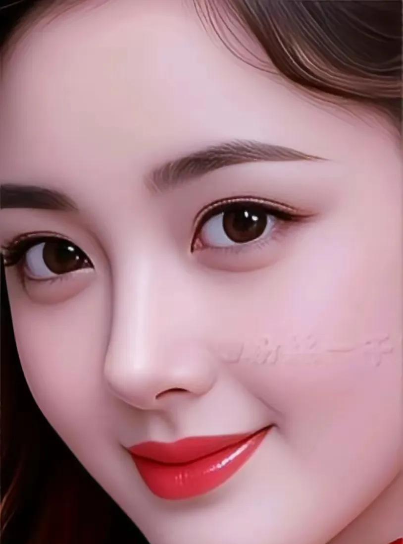肤如凝肤谁不爱，
嫣然甜笑心澎湃。
沉鱼落雁皆不如，
……请友续句
【眉目含情爱