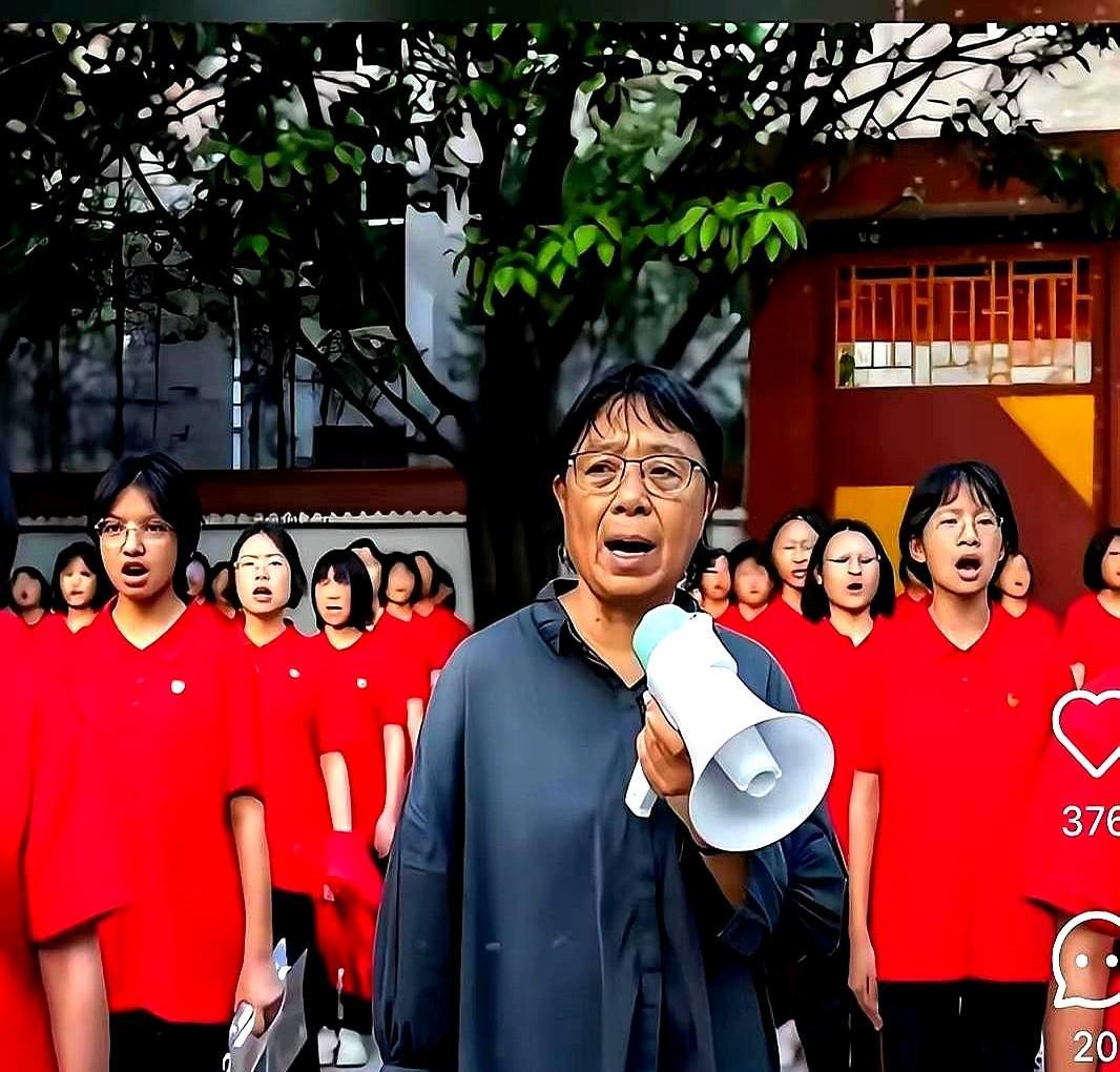 张桂梅现在估计后槽牙都要咬碎了。
她怎么也不会想到，刚带着学生们喊完高考誓词后，