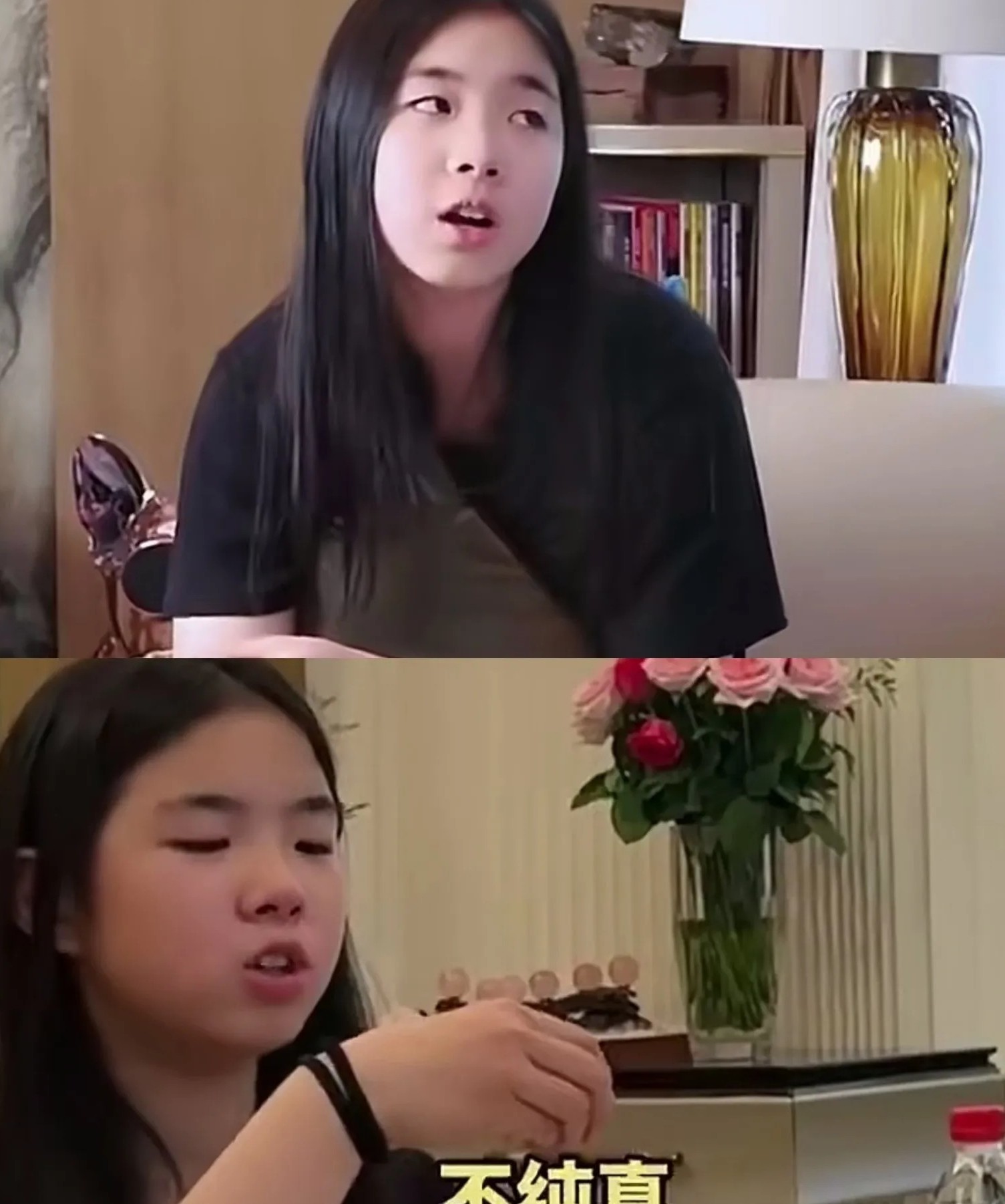 发现没？黄奕的女儿竟然想当明星
话不多说！咱就论黄奕女儿的这个长相也不是当明星的