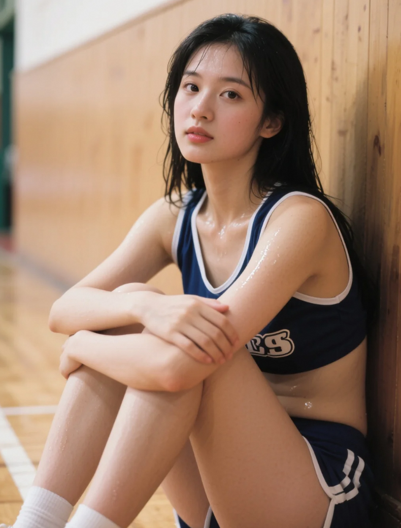 篮球场下的氧气少女！运动风穿搭教科书示范