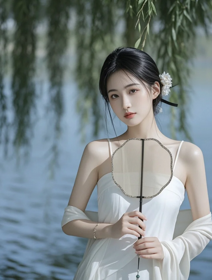 她不动声色，却已赢尽全场目光