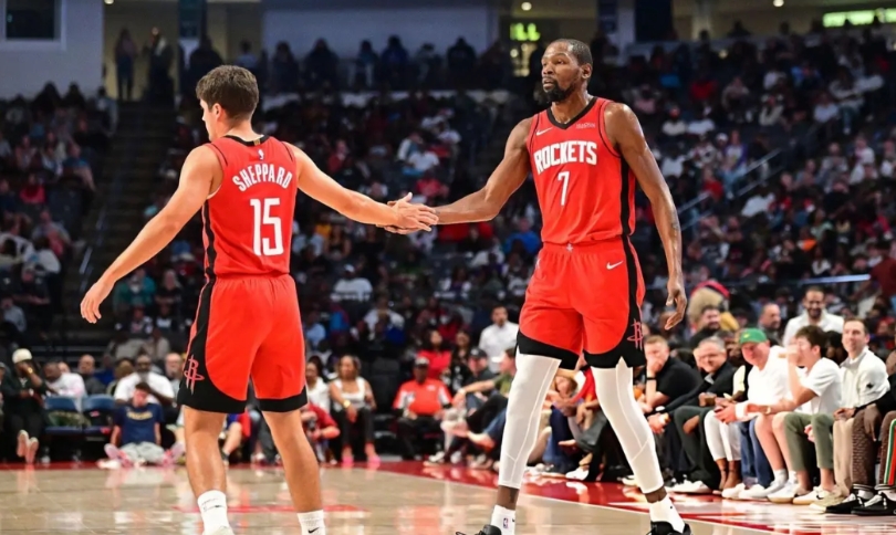 火箭三分一准，谁都不怕！

太罕见了，三分命中率高达42.9%！火箭110-10