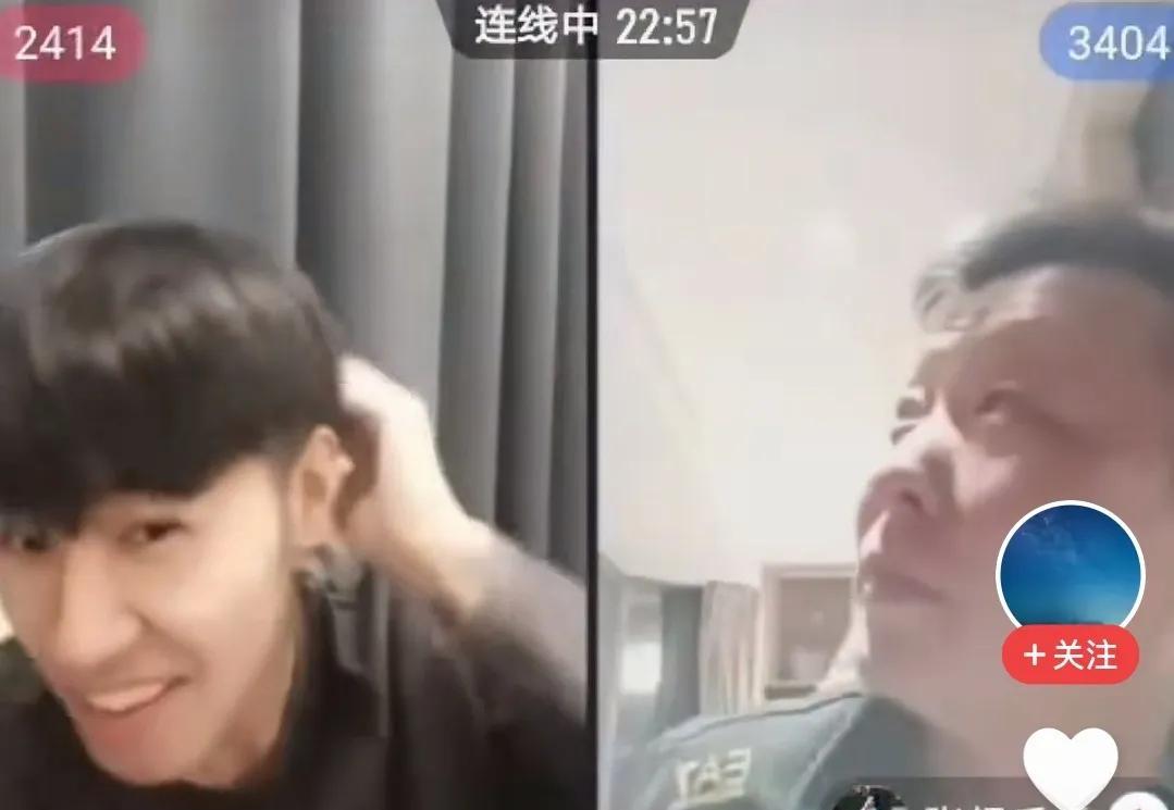 闫安直播连线张超教练，全程紧张，担心张超说错话。  这与去年“真傻哥”处理类似事