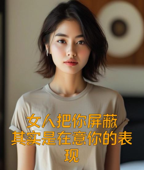 女人把你屏蔽，其实是在意你的表现