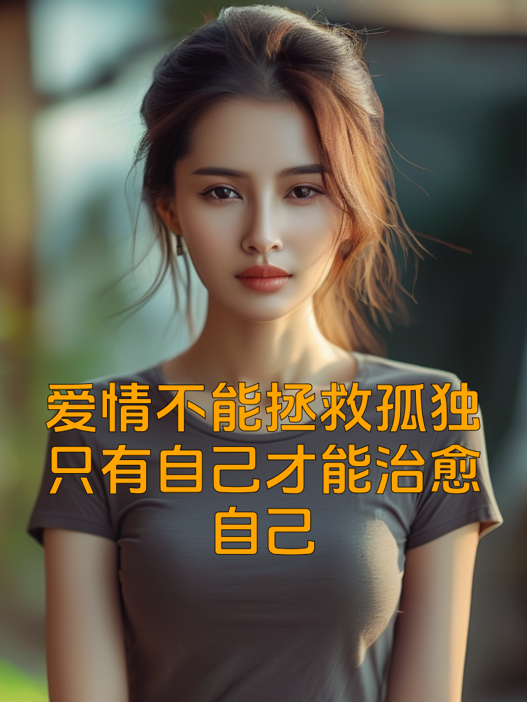 爱情不能拯救孤独，只有自己才能治愈自己