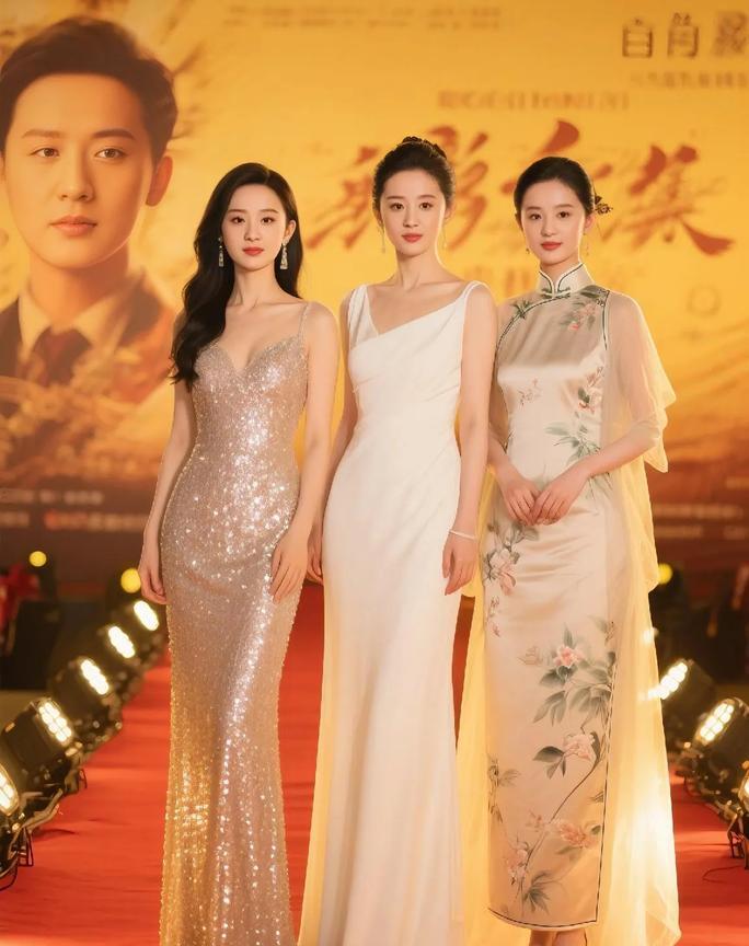 娱乐圈这三位女神真是让人眼花缭乱啊！
不过话说回来，这三位女神站在一起简直就是一