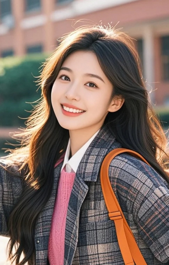 探索女大学生的真实美。