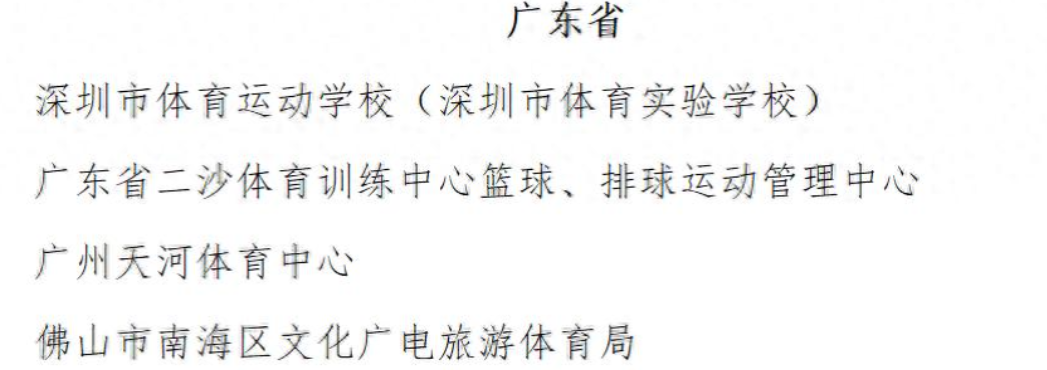 国家体育总局官网公示了全国体育系统先进集体和先进个人拟表彰对象，拟表彰全国体育系