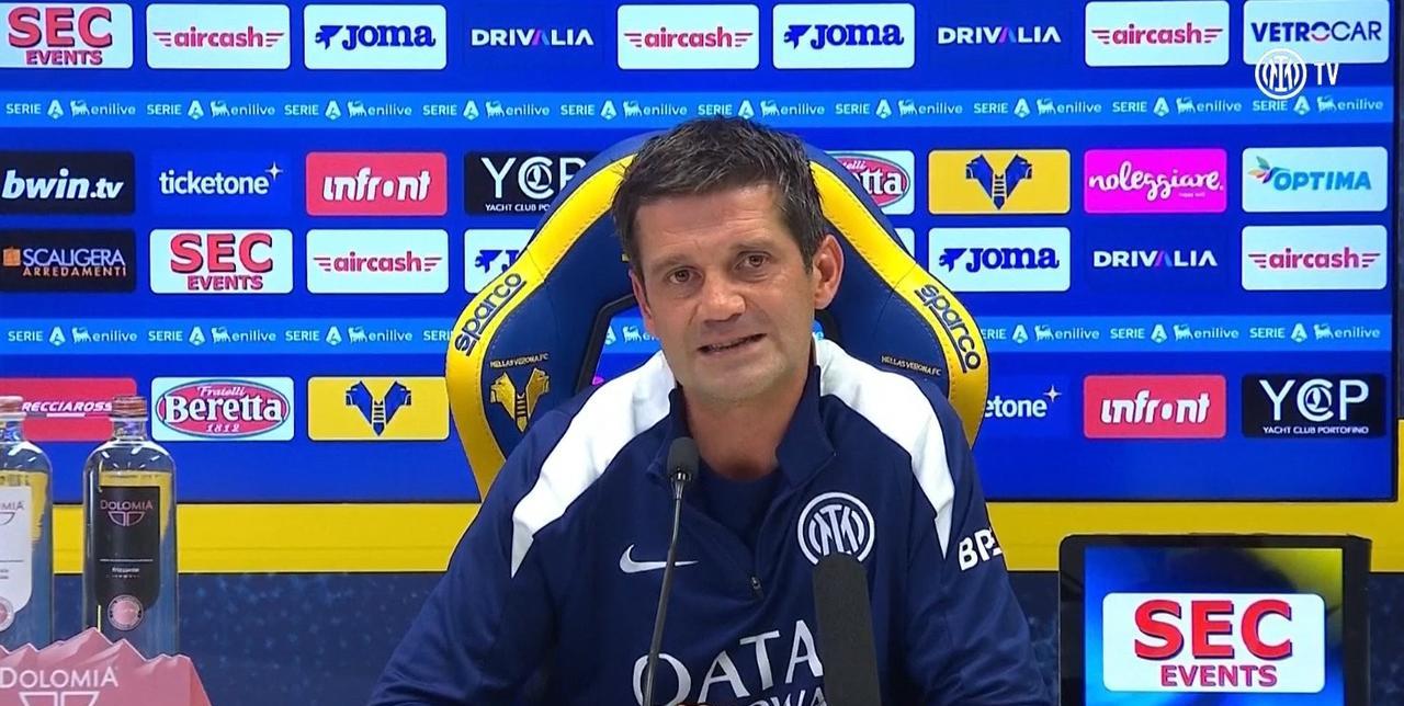 意甲国际米兰客场凭借乌龙绝杀，艰难赢下弱
旅维罗纳。赛后主教练齐沃也对比赛做了点