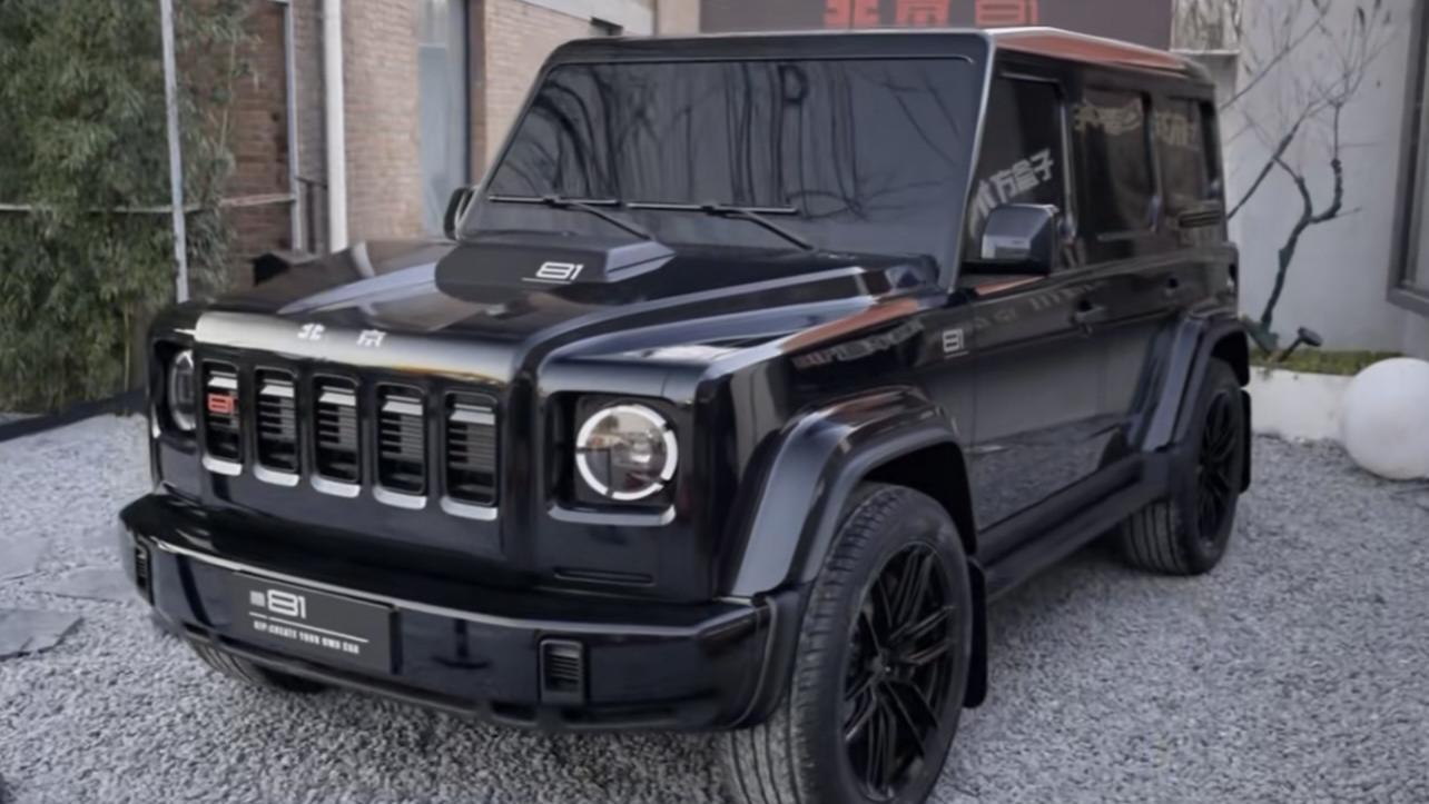 北京越野BJ81实车曝光，车迷共创？外观确实有个性
