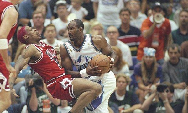 罗德曼和马龙1998年总决赛真相：技术分析颠覆认知。
2025年NBA官方发布的