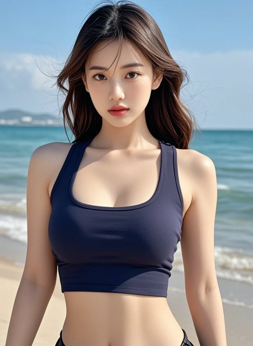 熟女浪尖萌袭：比基尼线藏不住的野性心跳
