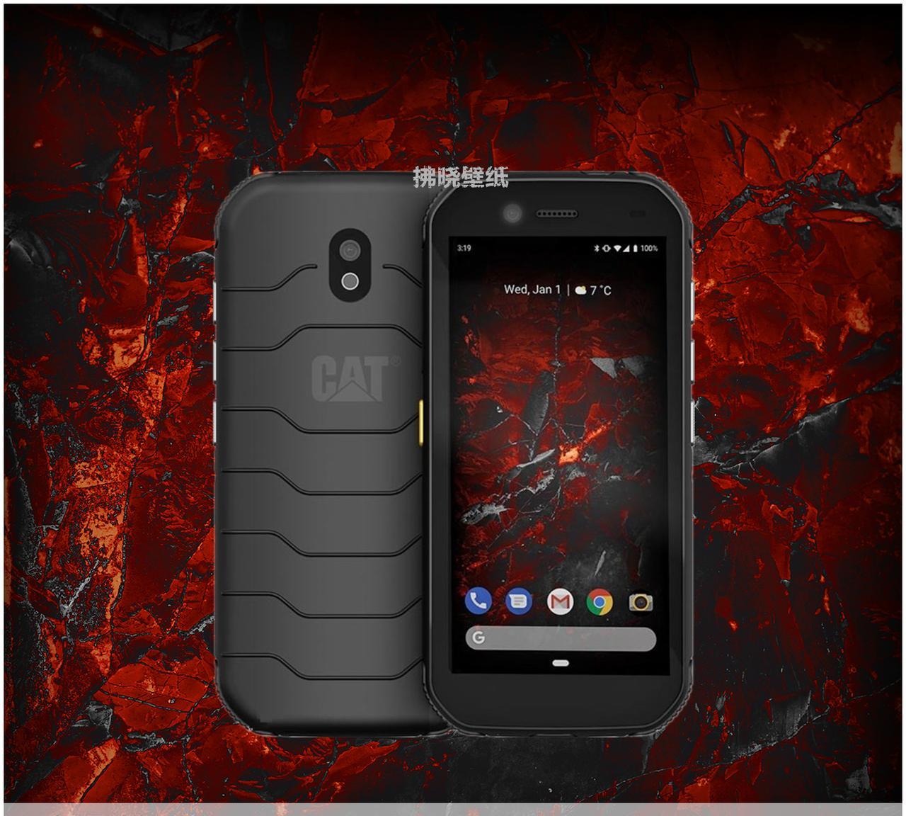 【每日壁纸】厂牌系列：CAT S24。
[思考]在众多不同类型手机的原厂预装壁纸