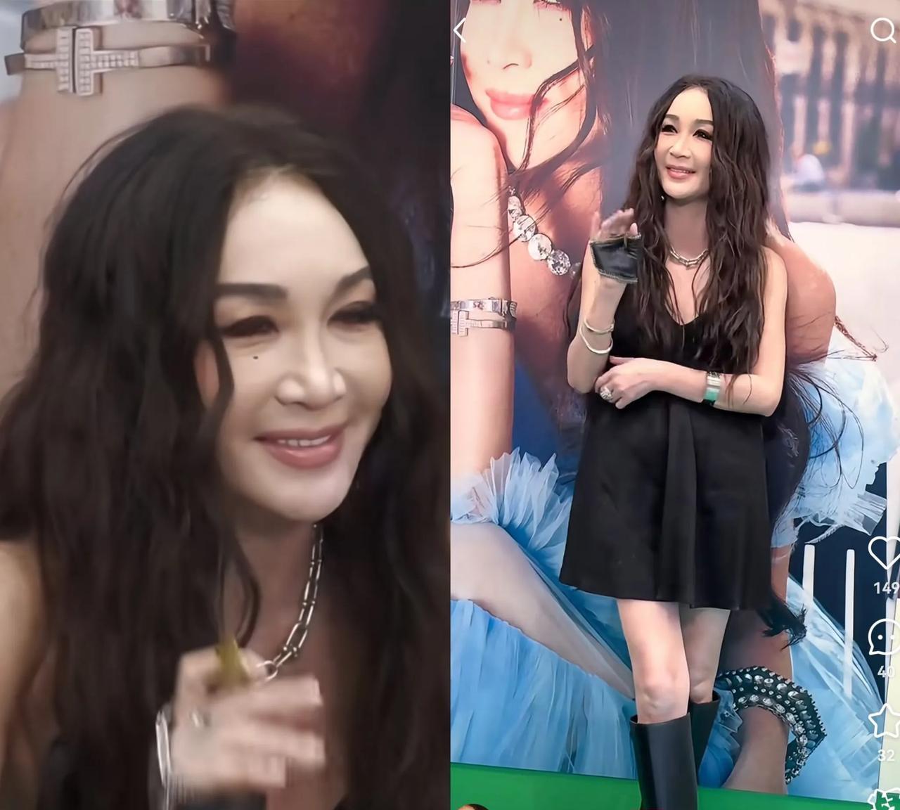 90年代港风美女的顶流！
58岁出征，依然靓到爆镜！
温碧霞这个状态，真的很“火