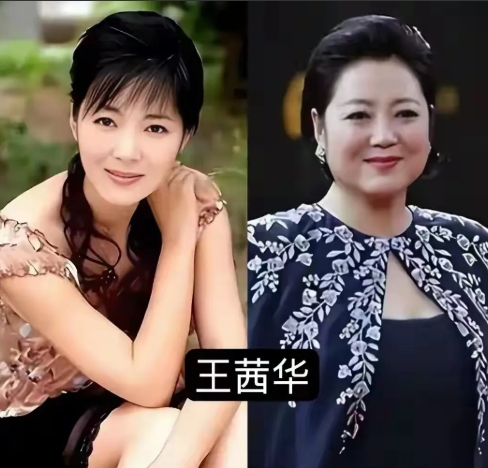 女人真的容易老，容易胖，看看王阳，看看张嘉译，看看靳东，都是越老越有味道，时光对