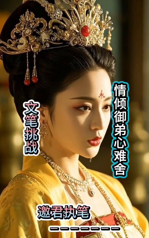 情倾御弟心难舍，文笔挑战。
邀君执笔。