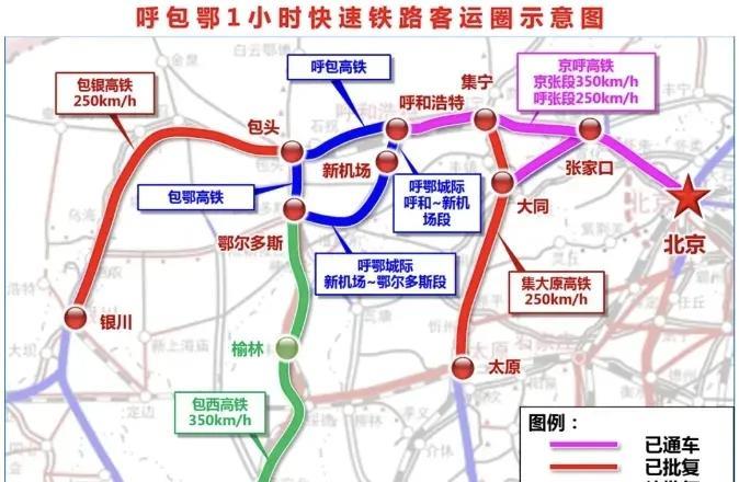 包头至榆林高铁加速推进，内蒙古首条350公里时速通道破局在望。最新进展：从规划到
