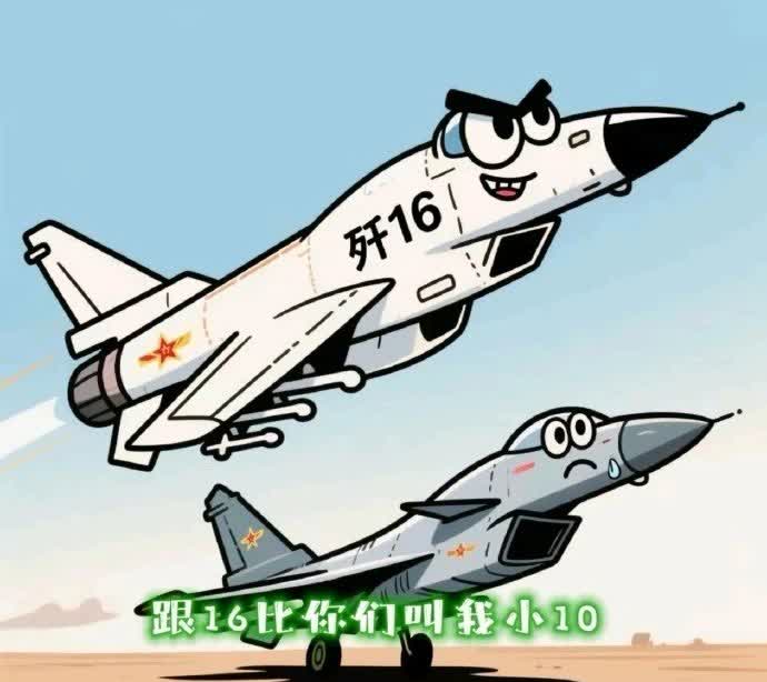 网友可真是脑洞大开呀，歼-10C别不高兴，以后可以在家跟大人们一起吃饭啦！
在