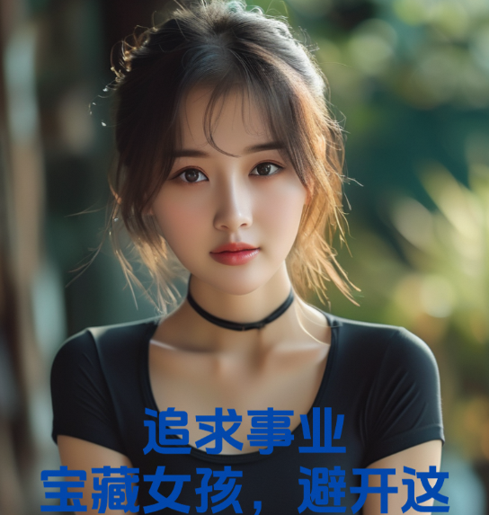 追求事业宝藏女孩，避开这几个致命误区