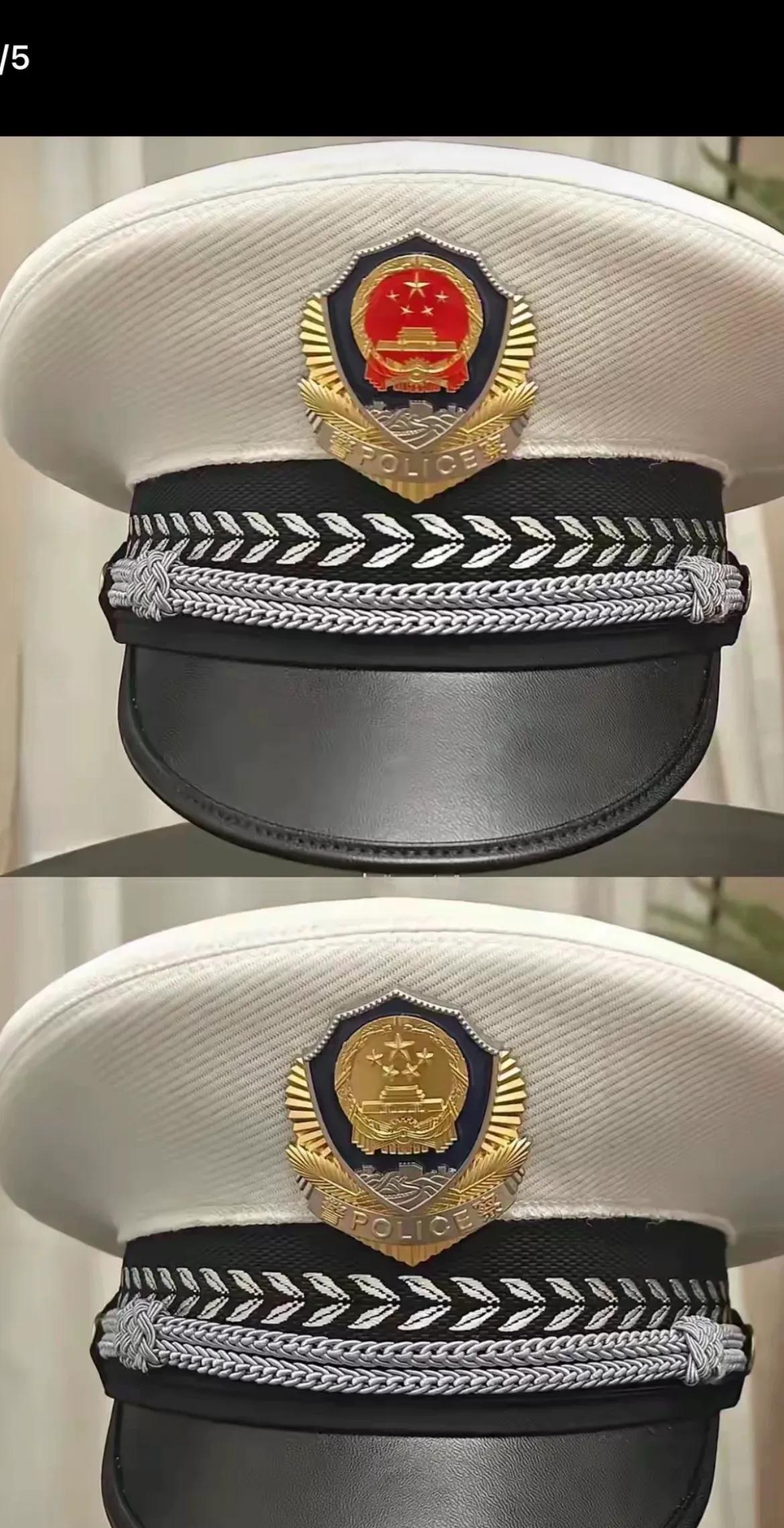 警察帽徽上加上英文“POLICE”并不是没有原因的。
在全球化背景下，国际间的交