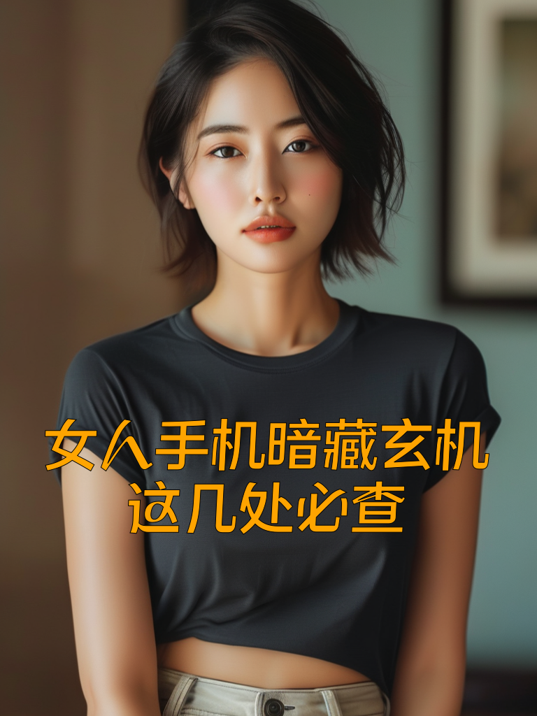 女人手机暗藏玄机，这几处必查