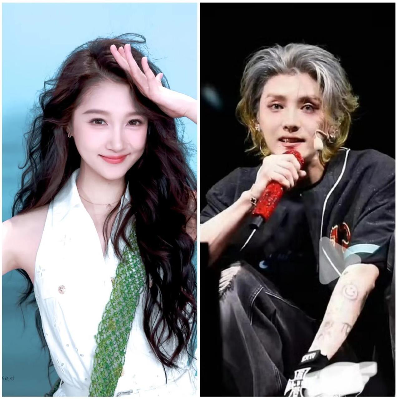 鹿晗和关晓彤
明眼人一下就能看出两人当下的关系
鹿晗在上海办演唱会，邓超、陈赫、