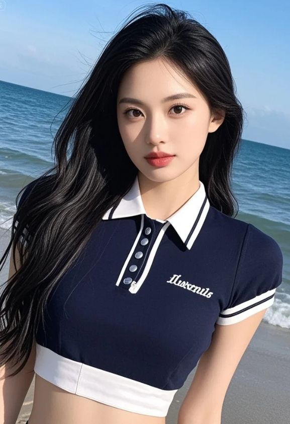 美女的微笑太有感染力，看一眼就不自觉跟着笑了！