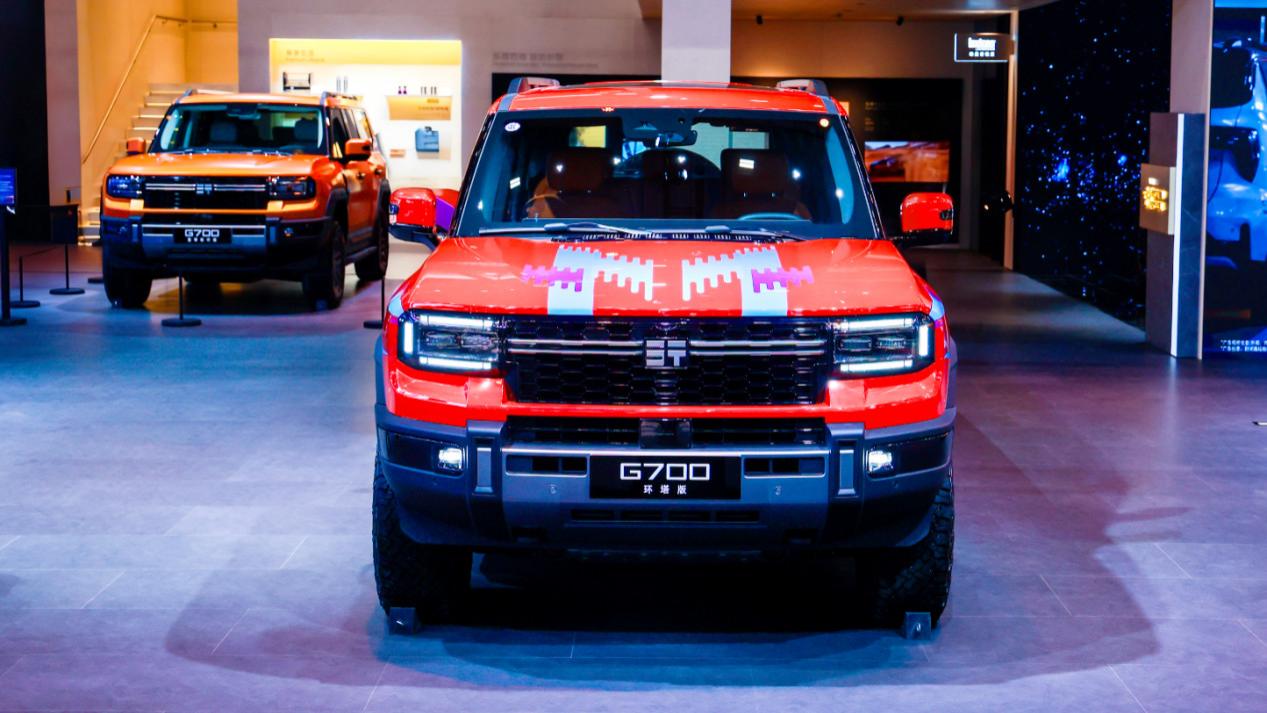 为赛场而生！纵横G700环塔版披“烈焰战袍”强势登场