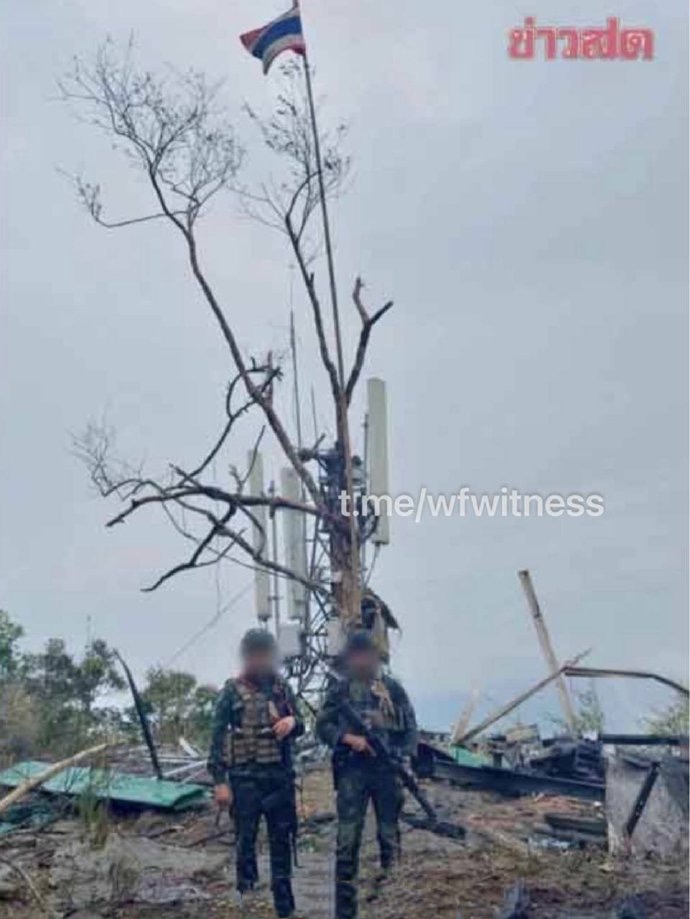 战局迎来逆转：泰军发起反击，占领普马卡山（Phu Makuea）主峰并升起泰国国