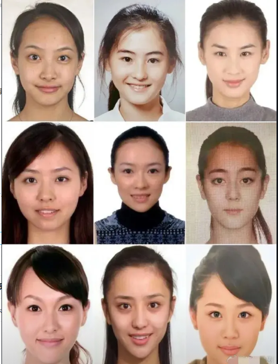 素颜下的女星哪个最美。