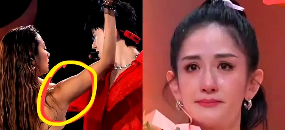 张杰这次开演唱会摊上大事了，估计很多人都在背后蛐蛐他！

台下谢娜举着荧光棒