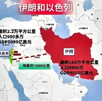 伊朗突然动用杀招，才明白为何以色列害怕了？
伊朗的国土面积达到164万平方公里，