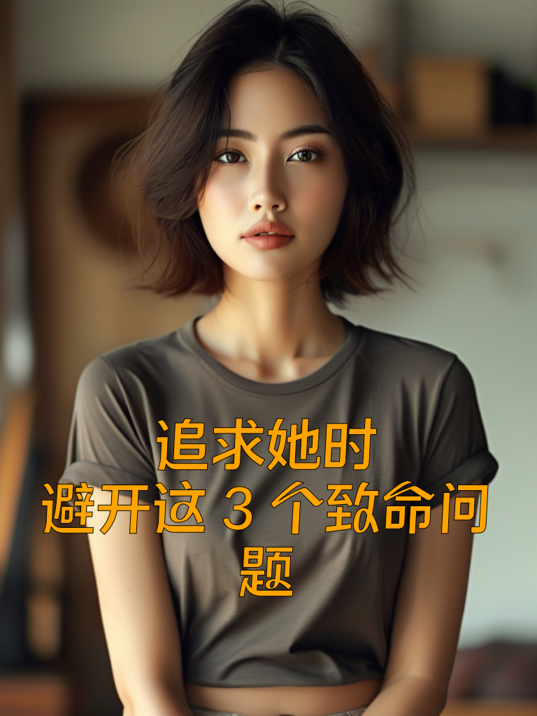 追求她时，避开这3个致命问题