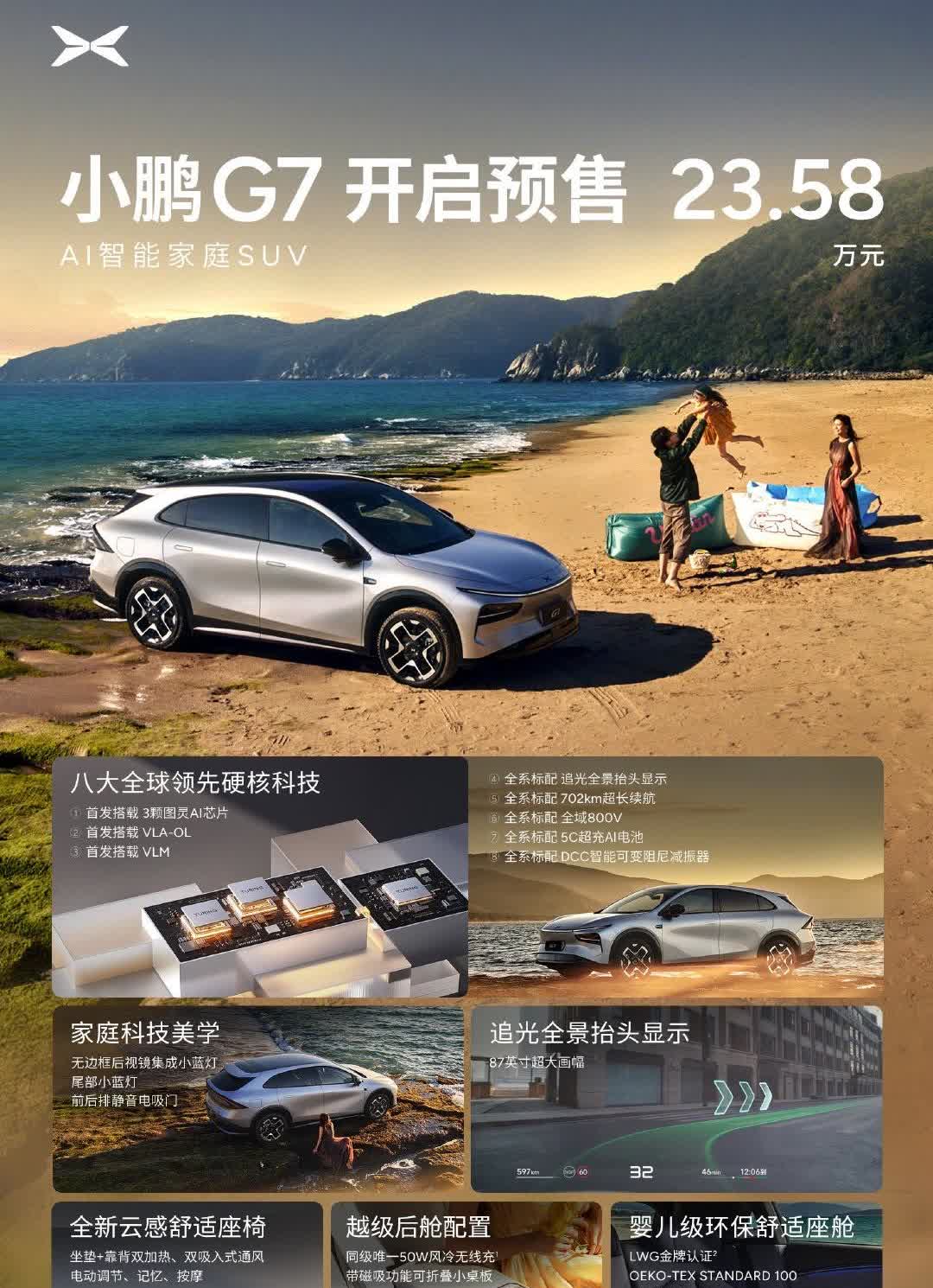 小鹏G7价格到最后肯定不是23.58万
这是必然的事情[笑哭][笑哭][笑哭]