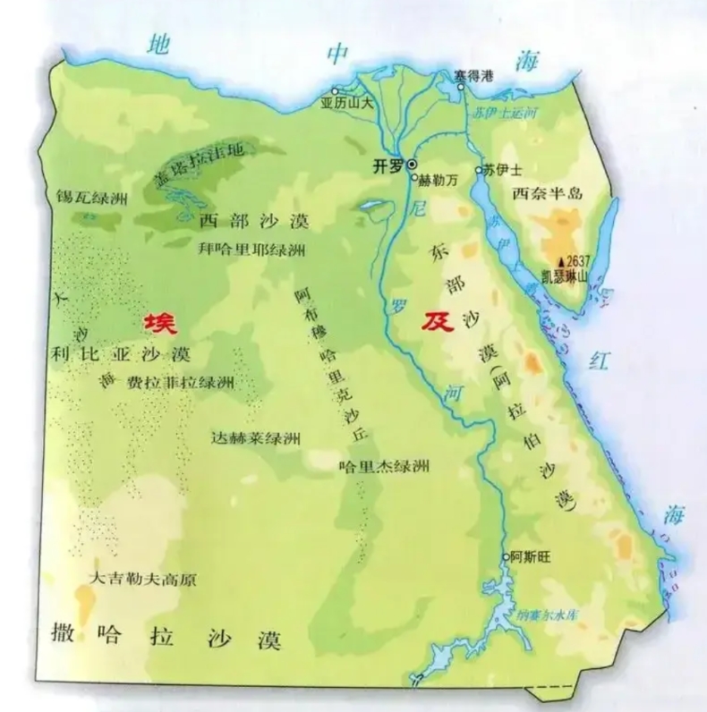 埃及、巴基斯坦两个国家的命运何其相似！都是“因河而生”，“因河而起”。
埃及跟巴