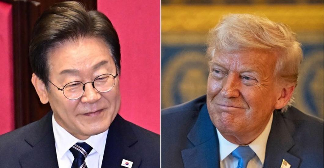 终于要见面了！
韩国总统李在明和美国总统特朗普将于美国东部时间25日中午12时1