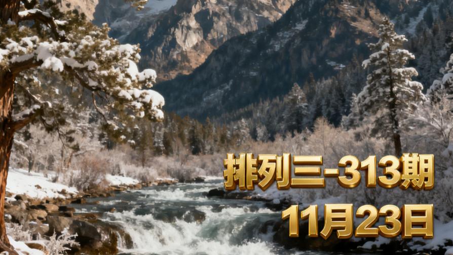 上期109精准命中冷热转换！排列三313期历史数据曝出黄金组合236