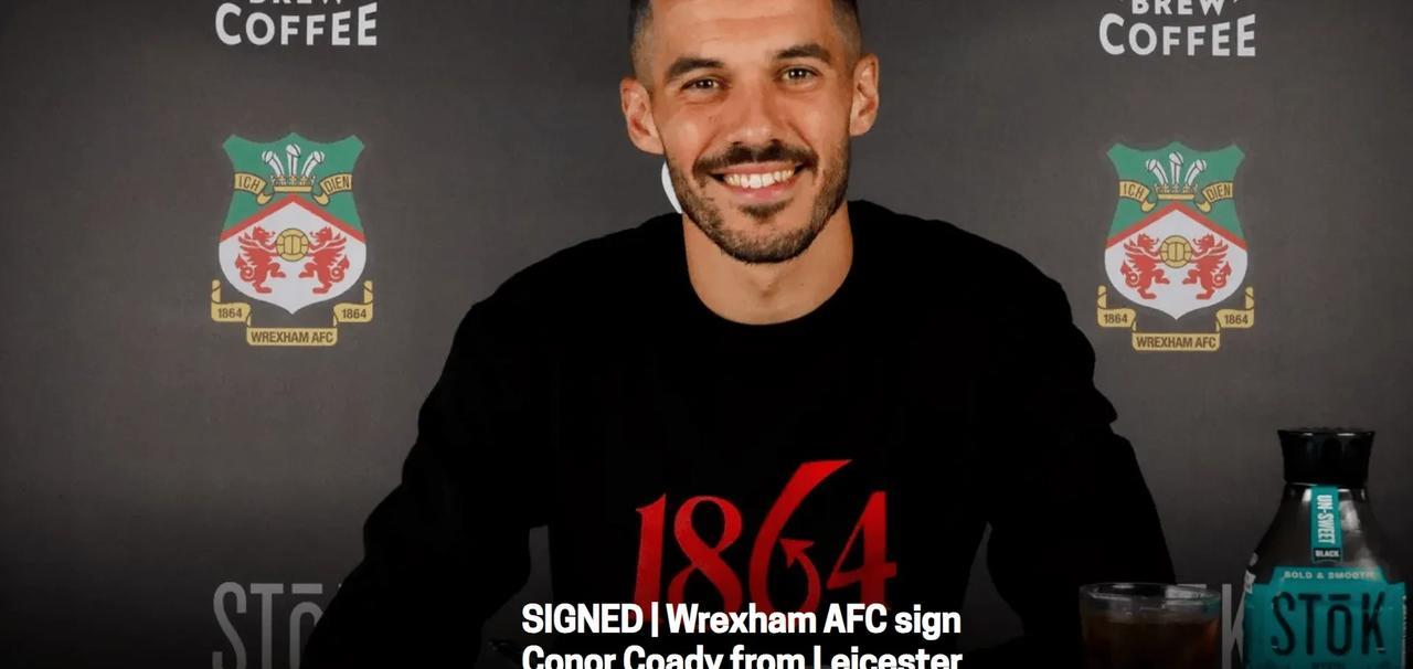 英冠升班马雷克瑟姆签下英格兰后卫考迪
英冠升班马雷克瑟姆官宣签下莱斯特城后卫康纳