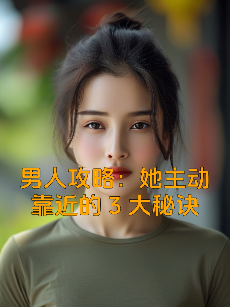 男人攻略：她主动靠近的3大秘诀