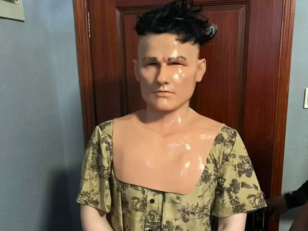 啥情况？有人竟然戴着“人皮面具”作案！
自以为换了副“面孔”盗窃
就可以瞒天过海