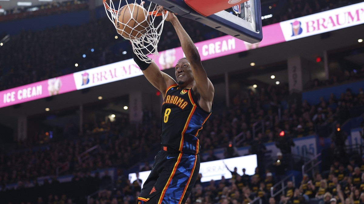 雷霆狂胜掘金43分创纪录 亚历山大34分率队扳平大比分