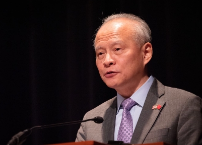 【崔天凯：中国要统一，没什么好商量】

特朗普想要访华，有一件事他必须先做出交代