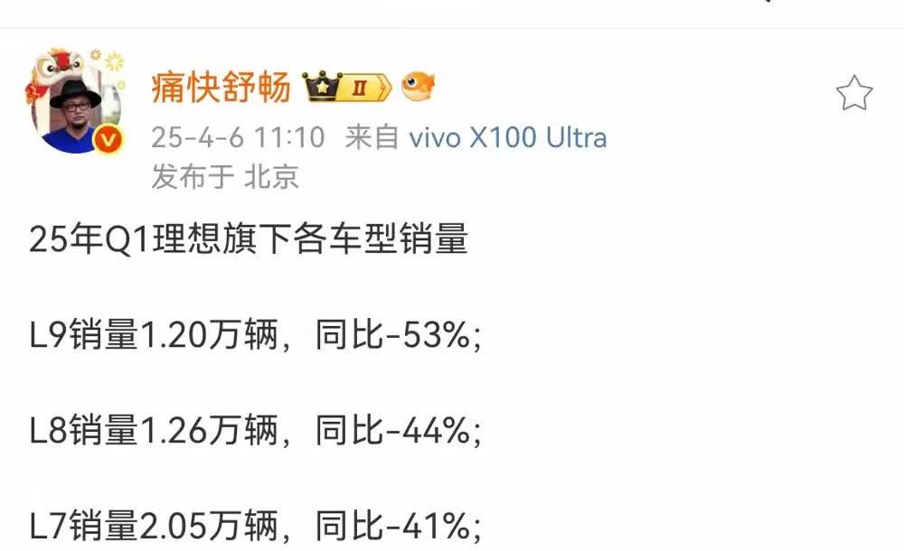 看着理想跌不少
一对比发现友商都跌没了
所以评价一个人好不好
永远不要看他