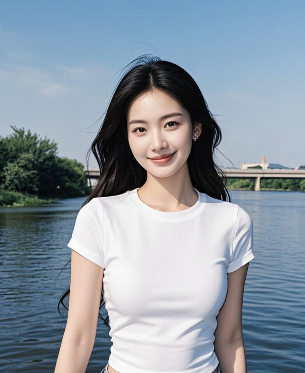 水波潋滟映佳人，一颦一笑皆是诗意栖居