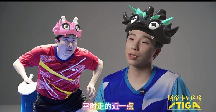 徐瑛彬和梁靖崑住一屋 共同爱好就是吃
5月1日，
斯蒂卡乒乓专访徐瑛彬。
徐瑛彬