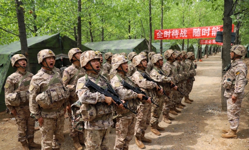 “某阵地遭‘敌’精确打击，X套管线设备毁损，现命令你部抽组工程保障队抢修抢建！”